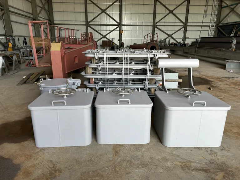 Tested watertight hatch ensuring crew safety at sea